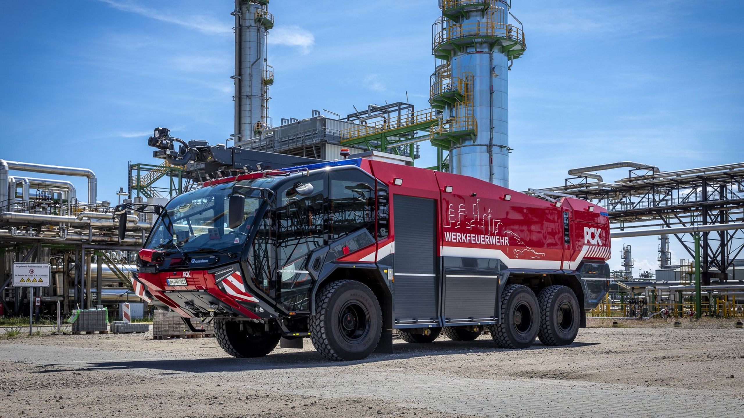 30 Years PANTHER - PANTHER takes a detour The PANTHER fits perfectly into the factory area