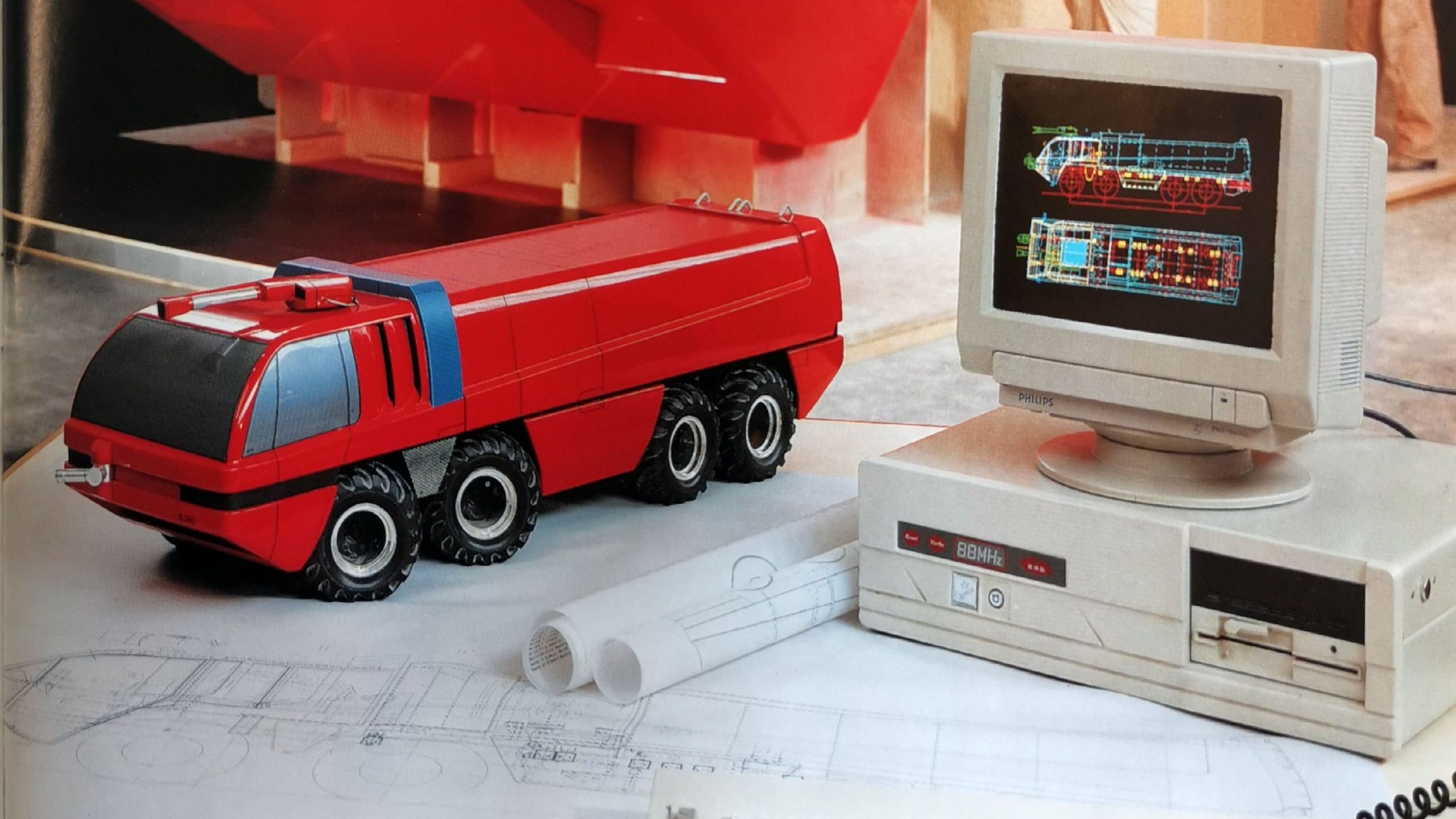 30 Years PANTHER - Vom Holzmodell zur Mehrkörpersimulation Die Anfänge der Entwicklung des PANTHER in den 1990er-Jahren